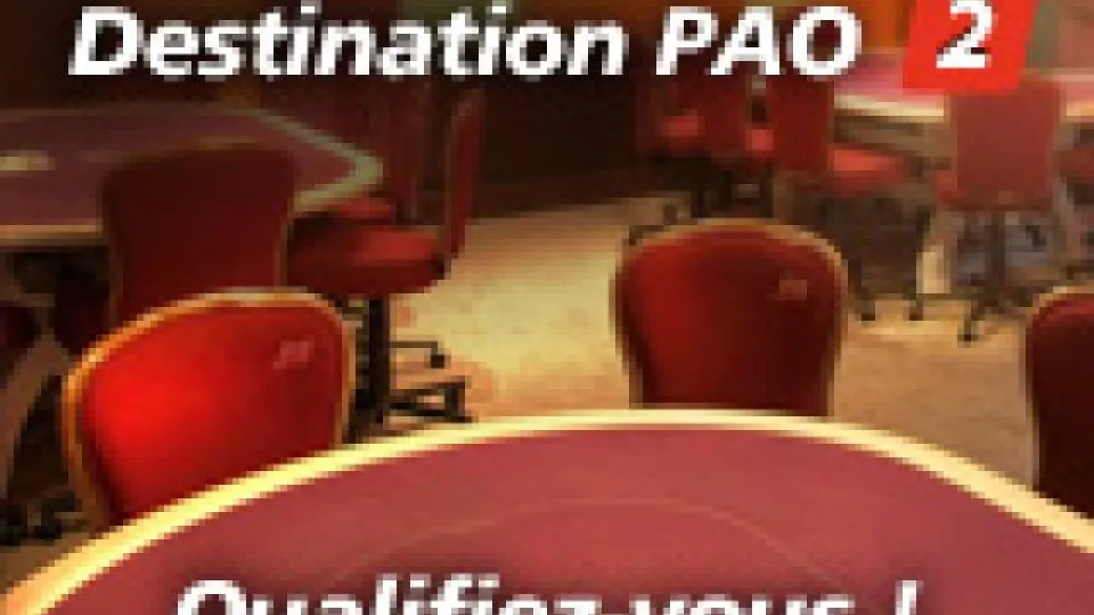Destination PAO2 - Qualif 2