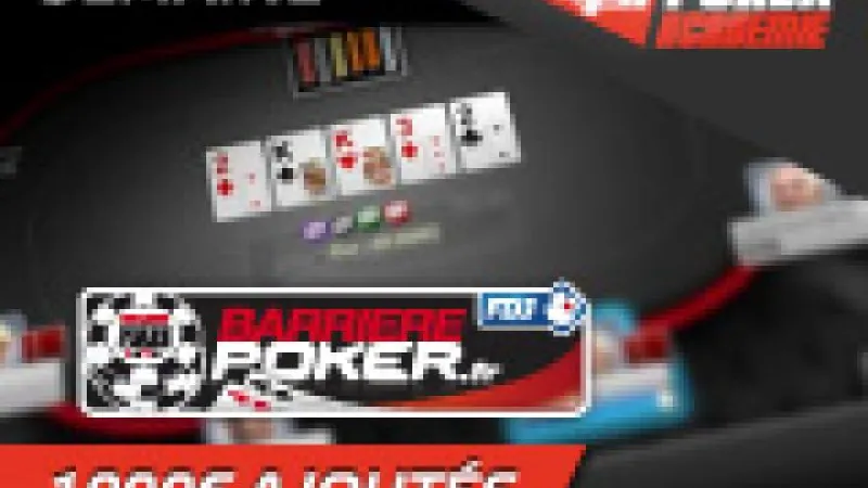 PA Deepstack 1 sur Barrière 400 € ajoutés