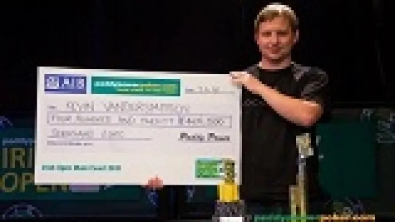 Irish Open 2012 : Une magnifique remontée de Kevin Vandersmissen lui offrant la victoire
