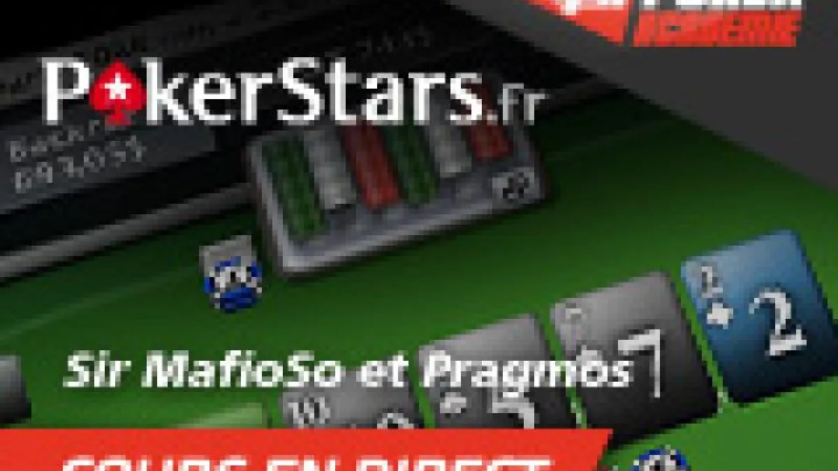 Cours MTT en direct sur Pokerstars.fr