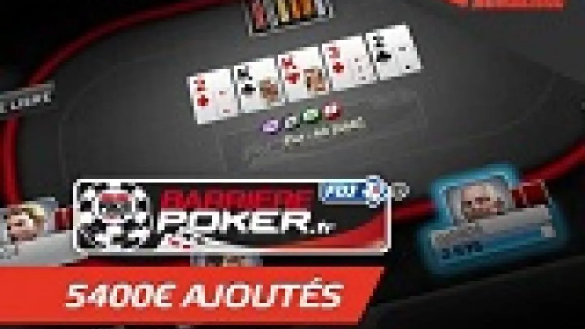 Semaine Barriere avec 5400 € ajoutés