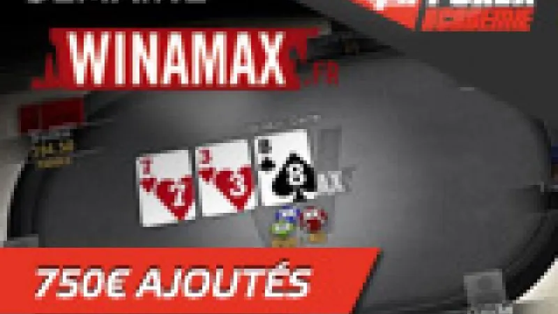 PA Cheaproll 2 sur Winamax - 150 € ajoutés