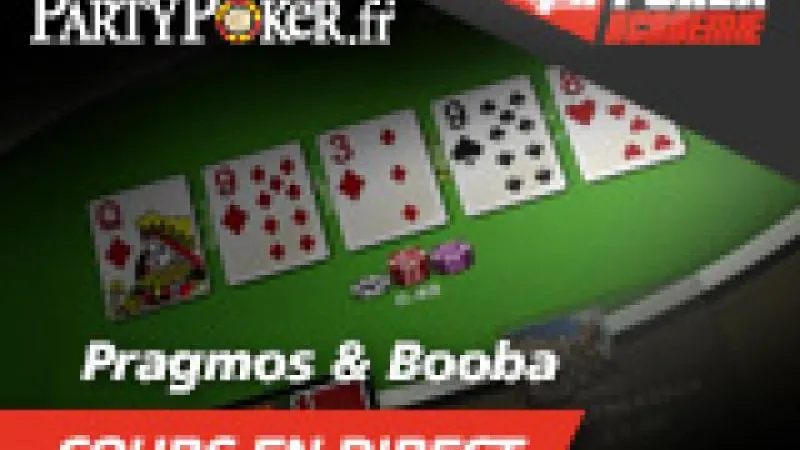 Booba et Pragmos en direct sur Partypoker.fr