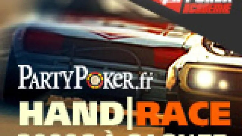 Classement Hand Race PA - High Stakes - 1200 € ajoutés sur Party Poker