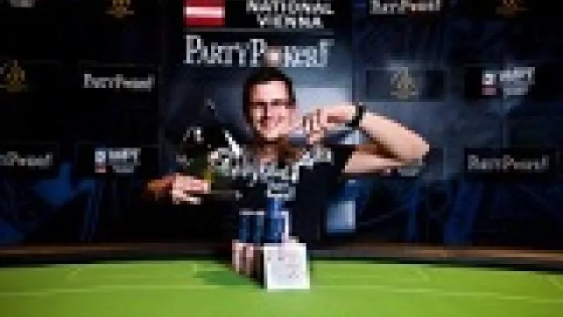 Tomaž Kogovšek vainqueur du WPT National Series Vienna