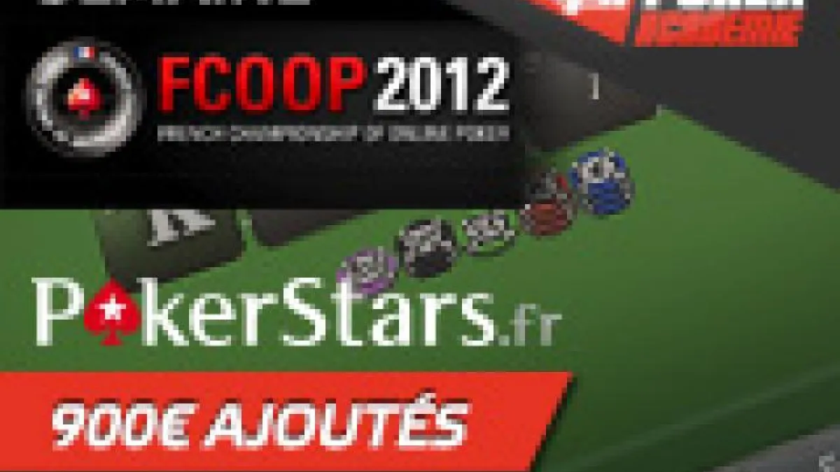 Semaine PA - Special FCOOP sur Pokerstars - 900 € ajoutés