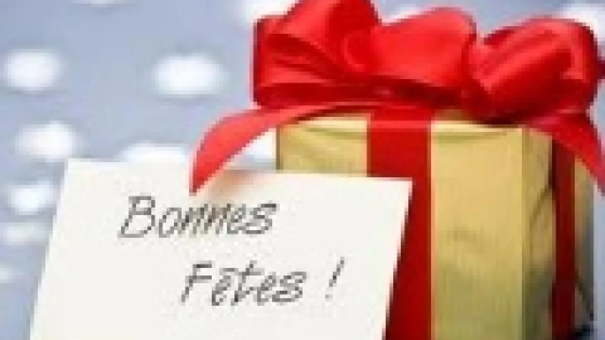 Fermeture du support pendant les fêtes