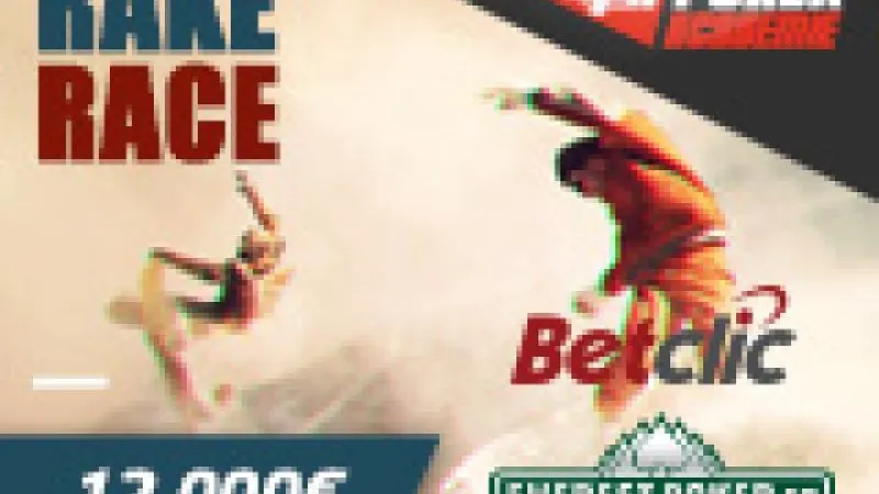 12K€ Poker Academie Race sur Everest-BetClic