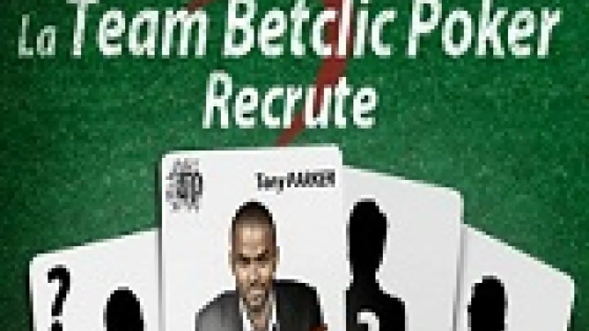 Sponsoring Poker : Casting Betclic