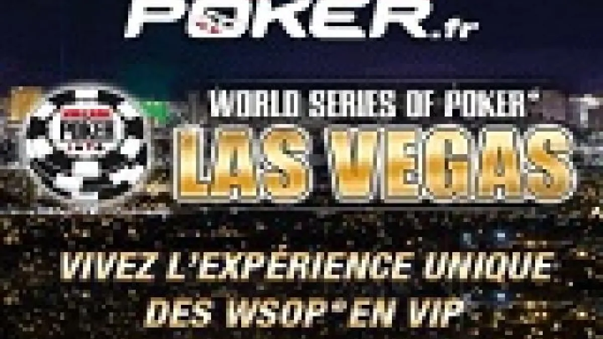 Qualifiez-vous pour les WSOP 2013 sur le Super Sat de Barrière Poker