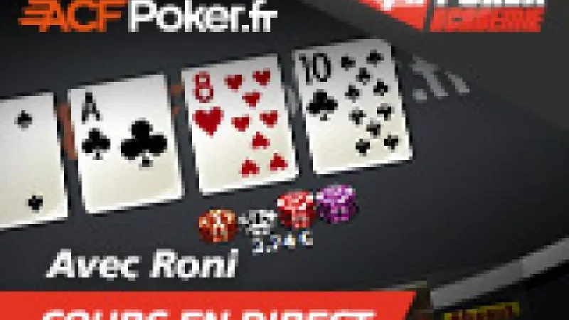 Cours de Poker en direct avec Ronaldinho