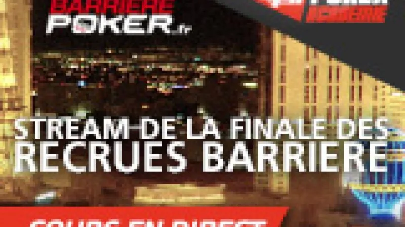 En direct ce soir: « recrues WSOP 2013» 