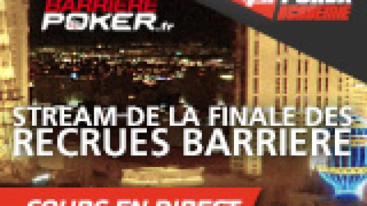 En direct ce soir: « recrues WSOP 2013»