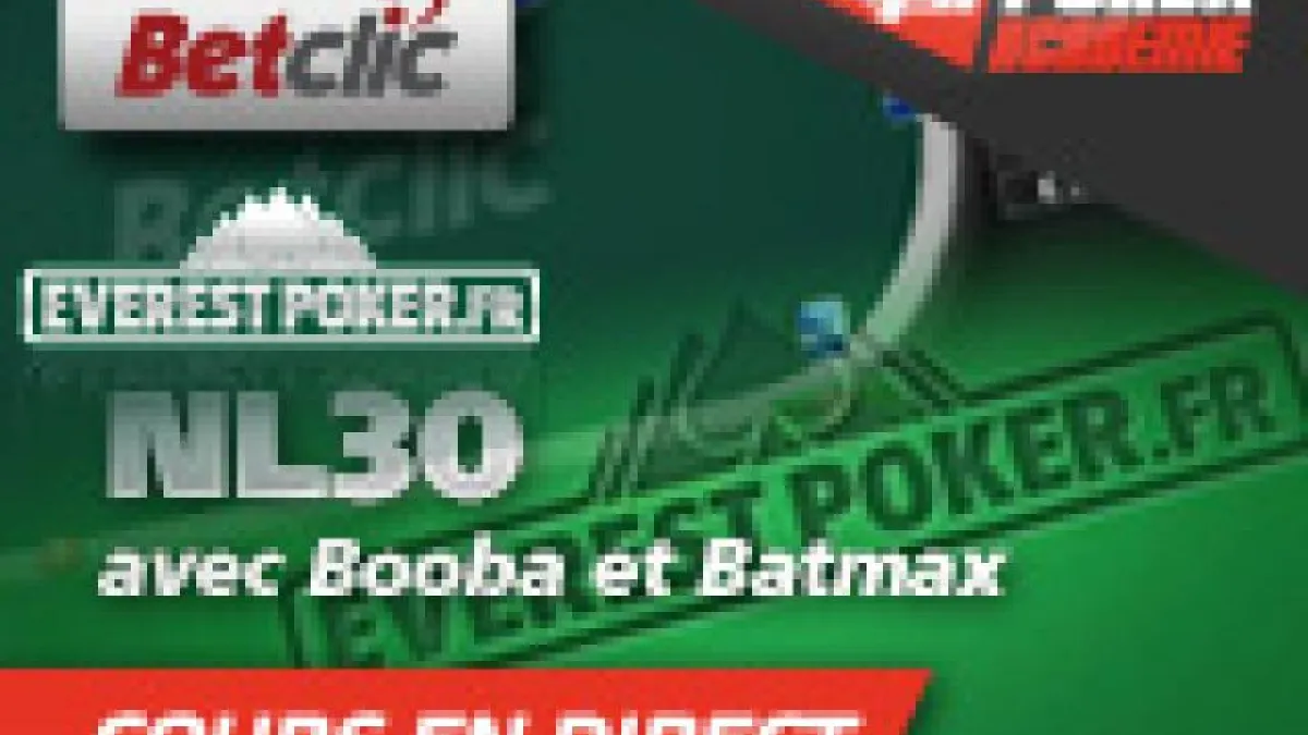 Cours en direct: Batmax et Booba sur Ev/Betclic