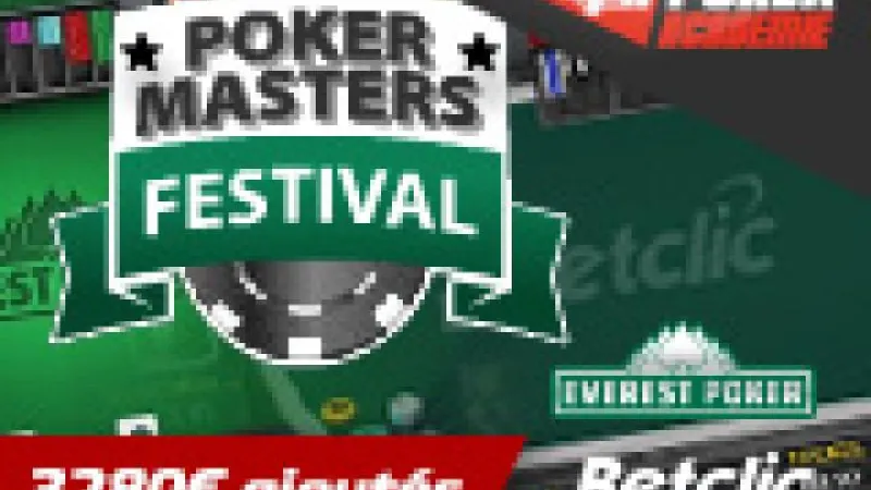 PA Master Festival Low #3 sur Ev/Betclic - 140€ ajoutés