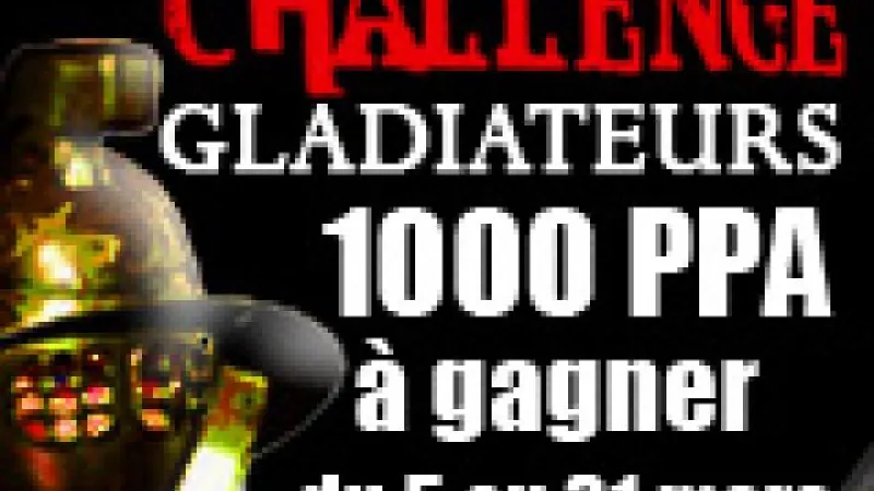 Le Challenge des Gladiateurs PA