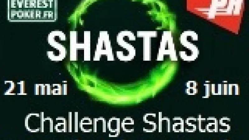 Challenge Shastas sur Everest-Betclic: 200€ ajoutés!