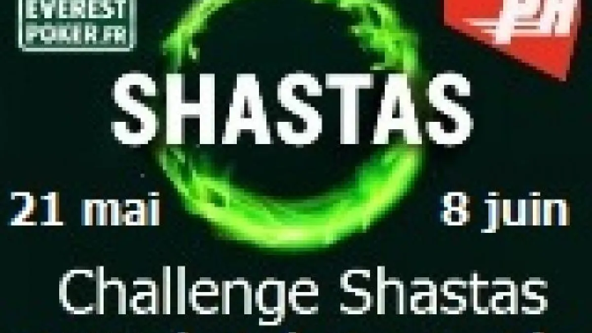 Challenge Shastas sur Everest-Betclic: 200€ ajoutés!