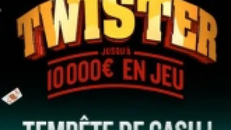Les nouveaux Sit&Go Twisters : gagnez jusqu'à 10 000€ !