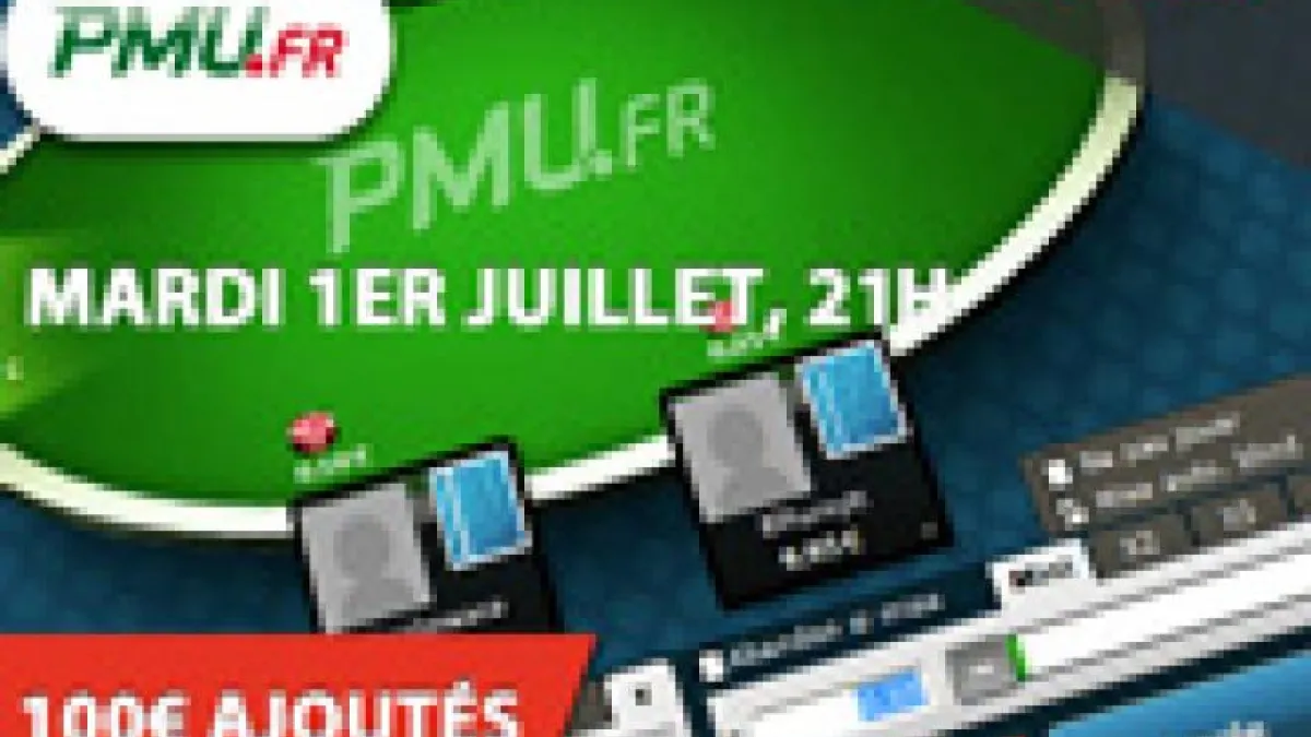 Poker-Académie WPT4 : 2€ rebuy avec 100€ ajoutés