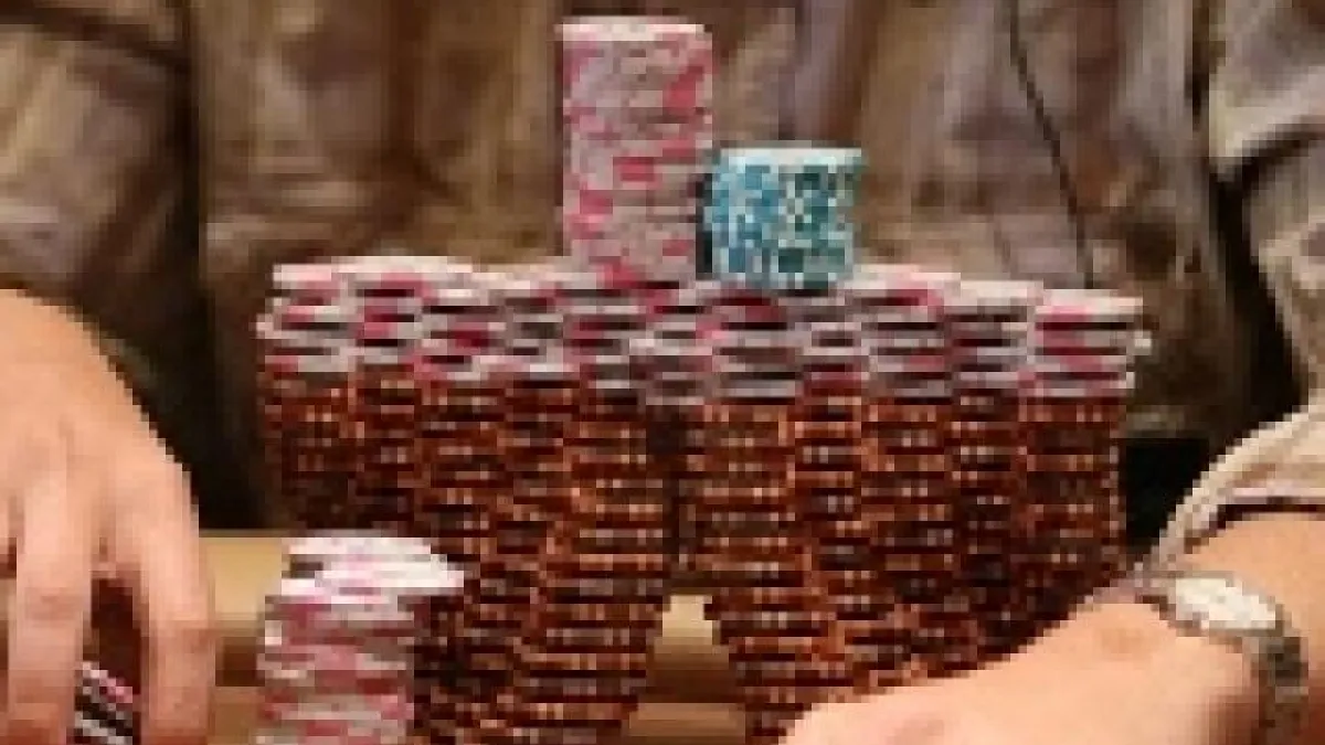 L'art de ranger ses jetons au poker