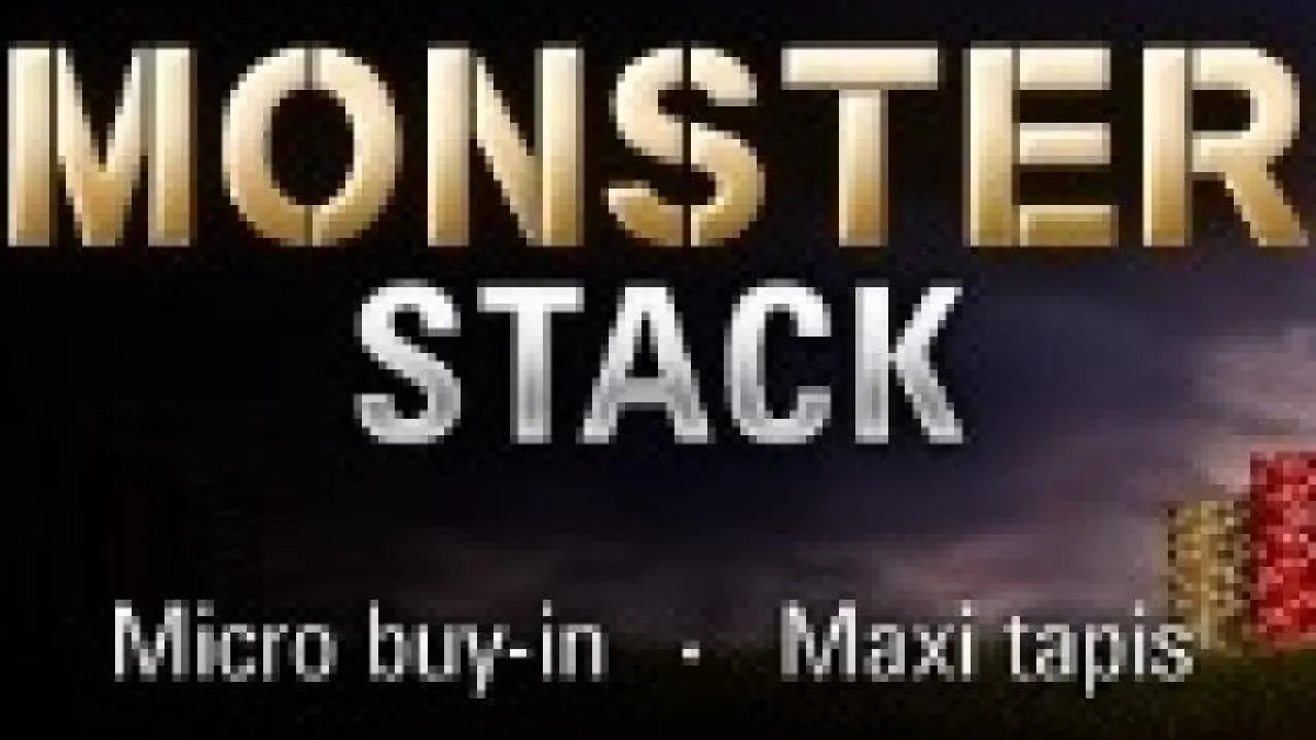 Les tournois Monster Stack débarquent sur PokerStars.fr
