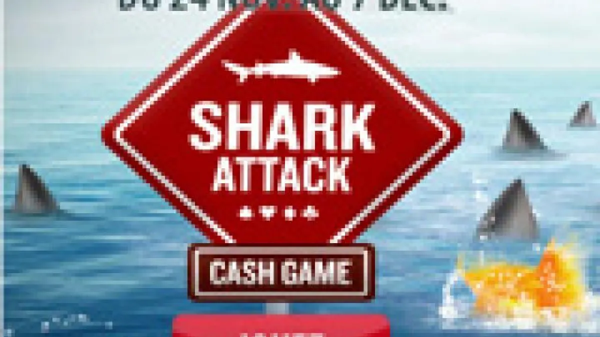 Shark Attack : 6000€ à gagner en cash game sur Everest-Betclic