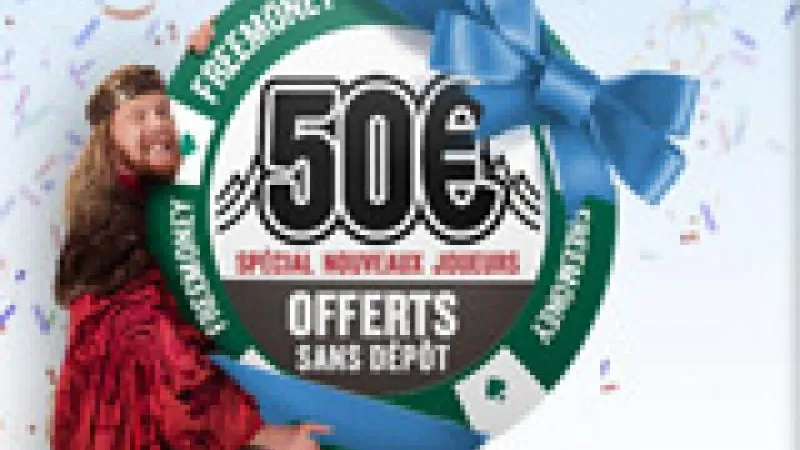 L'offre 50€ sans dépôt est de retour sur Everest !