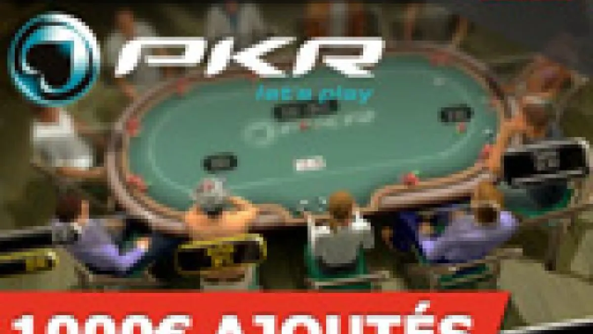 Tournoi PokerAc 1€ rebuy - 400€ ajoutés sur PKR