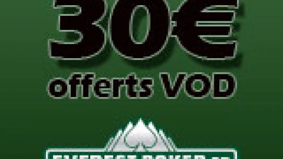 Profitez de 30€ offerts en VOD sur Everest