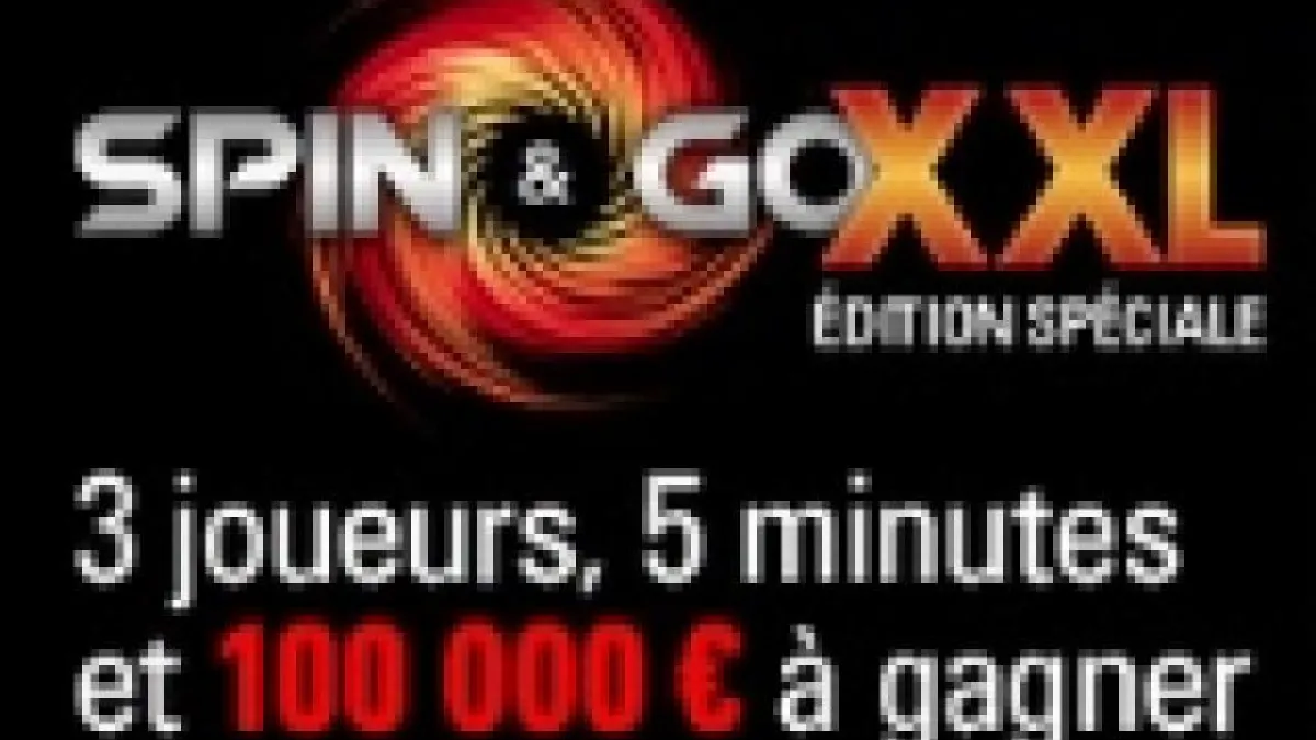 Spin&Go XXL : Gagnez 100.000€ en mars sur PokerStars.fr