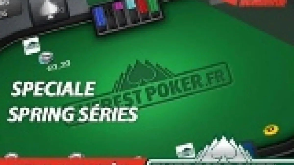 PokerAc Spring I (1€) - 100€ ajoutés sur Everest
