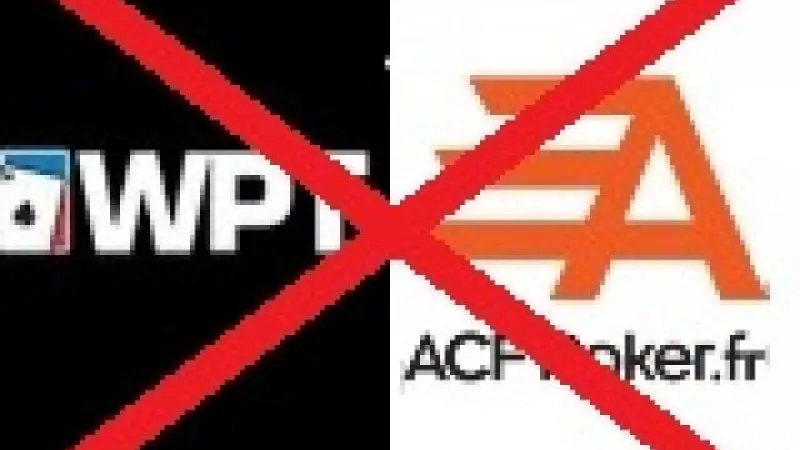 Fermeture officielle d'ACFPoker et WPTPoker