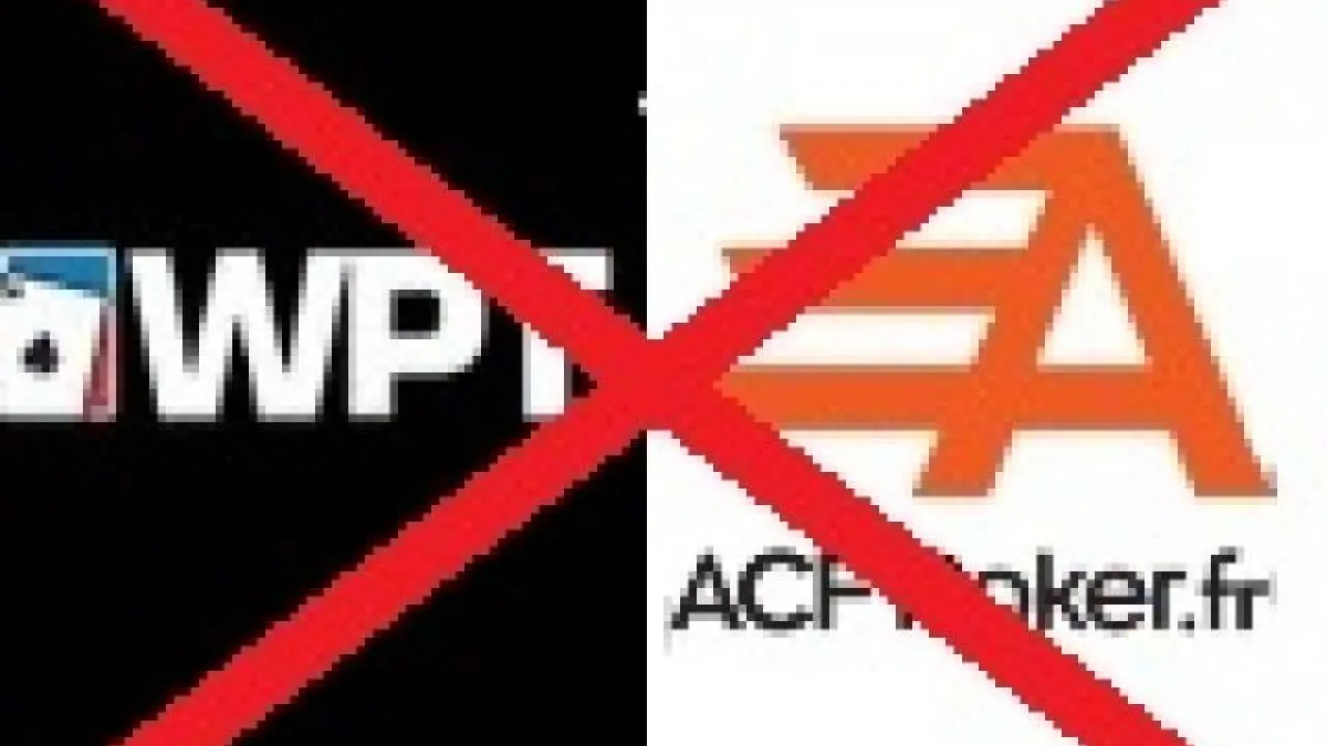 Fermeture officielle d'ACFPoker et WPTPoker