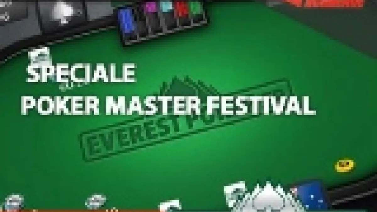 Semaine spéciale Poker Master Festival - 600€ à gagner sur Everest Poker