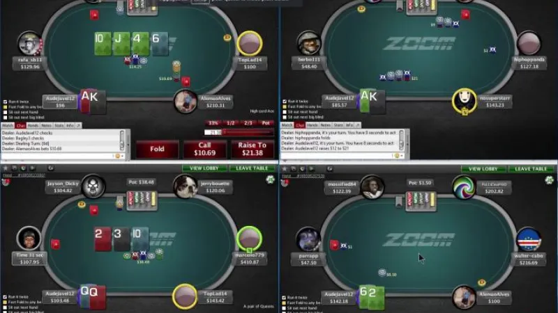 Zugzwang dévoile son jeu en Zoom100 sur PokerStars.com