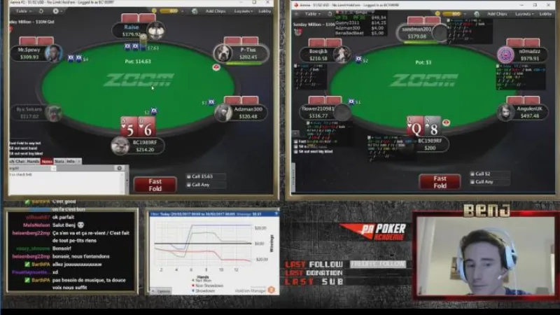 [Replay] Les sessions live de Benj #1 : Zoom200 sur PokerStars.com (1/3)