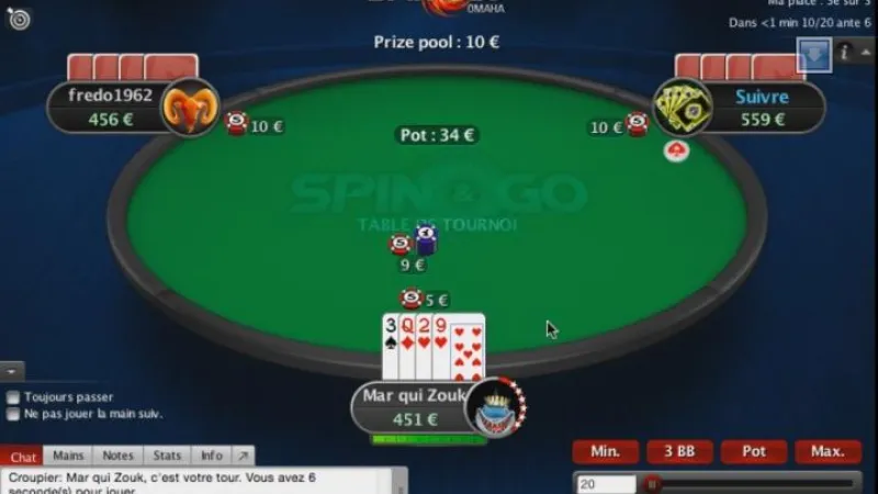 Spin & Go Omaha : Comment les jouer ?