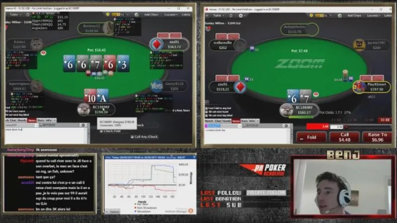 [Replay] Les sessions live de Benj #1 : Zoom200 sur PokerStars.com (2/3)