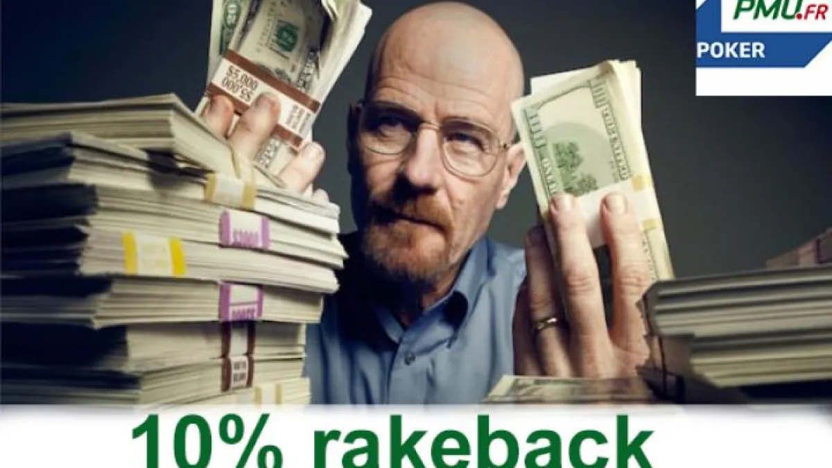 Promo extracash Poker Académie : gagnez 10% de rakeback en juin sur PMU 