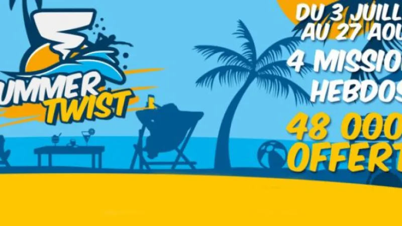 Summer Twist : Remportez des tickets Twister tout l'été sur Betclic