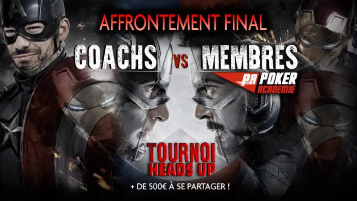 L'affrontement final : Eric84802 remporte le championnat Heads Up PA