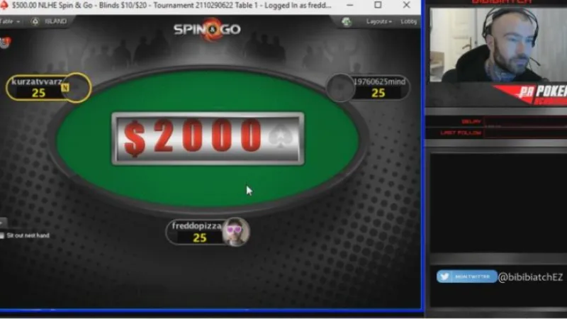 [Replay] Les sessions live de Bibibiatch #3 - Spin&Go High Roller à 500$ !