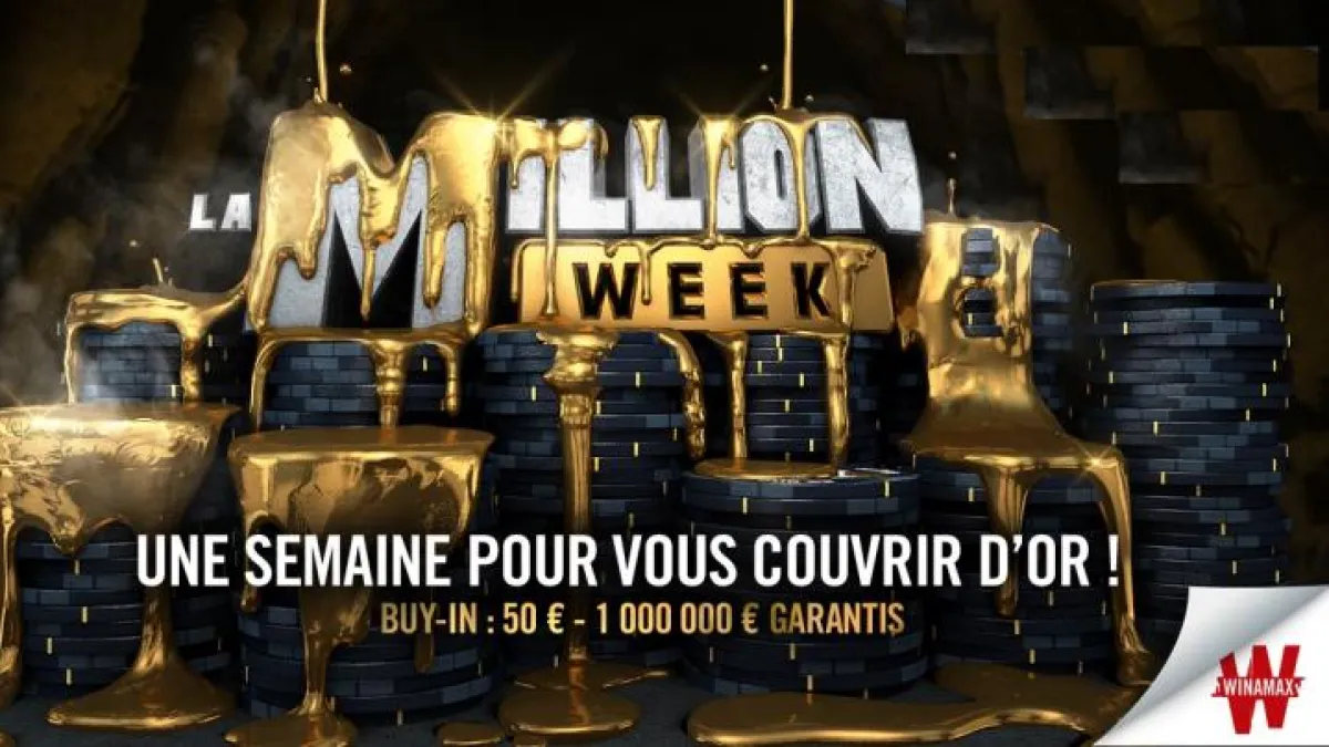 La Million Week revient sur Winamax à partir du 04 février