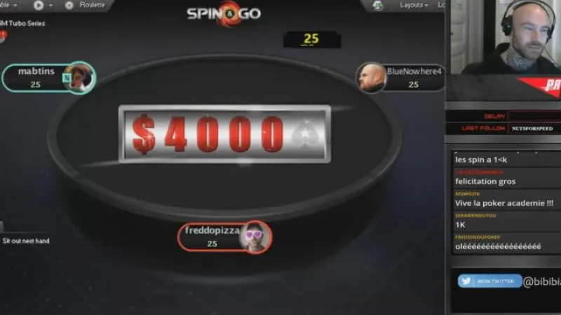 Bibibiatch joue en expresso à 1000$ de buy-in !