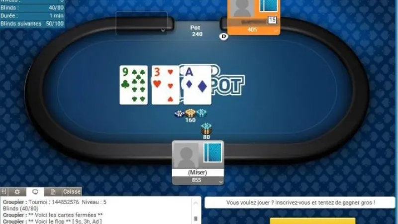 Batmax joue en live sur 2 tables de SNG Jackpot 100€ de PMU Poker