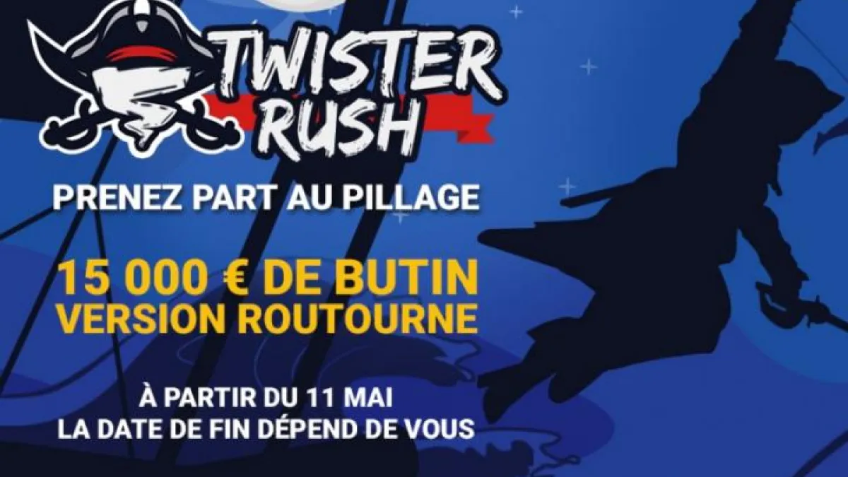 Retour des Twister Rush sur Betclic : 15.000€ à gagner en mai