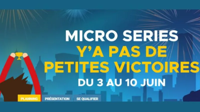 Micro Series : 100.000€ garantis sur Betclic en juin