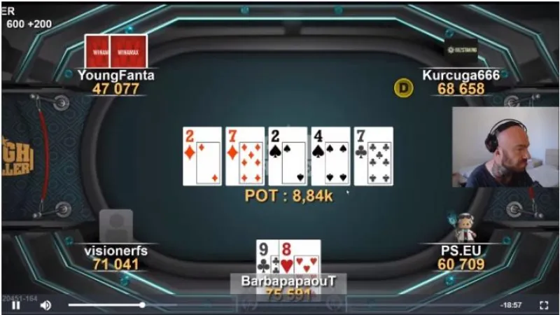 Review victoire HighRoller (Partie 1) : Bibibiatch analyse des mains clés