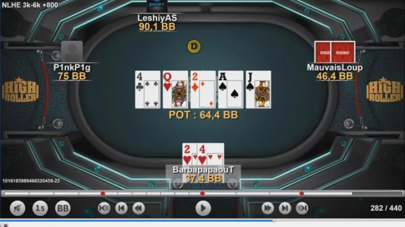 Review victoire HighRoller (Partie 2) : Première partie de la table finale 